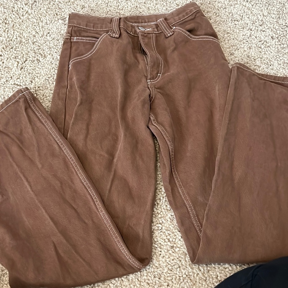 Brown jeans
